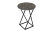 Стол со стеклянной поверхностью (журнальный) Черный/Стекло с рисунком Coffe