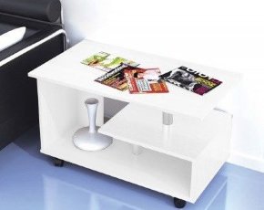 Журнальный стол "Консул-5" Белый